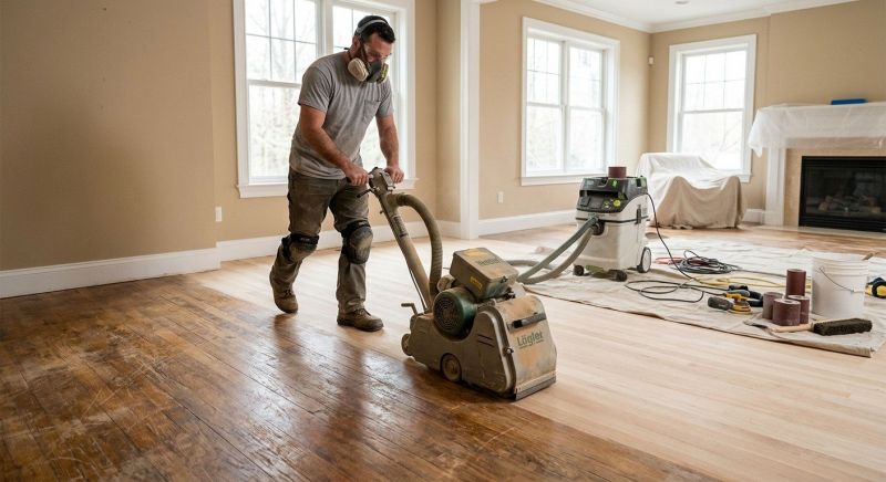 Ash Floor Refinishing in Alpharetta, GA